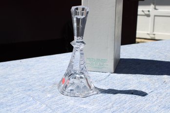 Towle Crystal  Candlestick