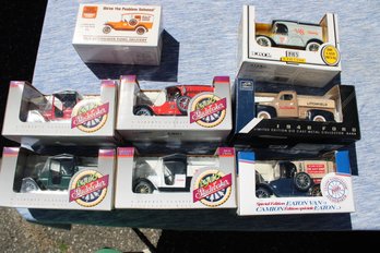 8 Die Cast Studebaker Truck Lot