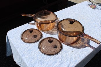 Vision Glass Pots And Lids