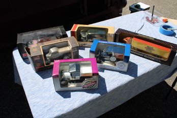 6 Die Cast Trucks & Cars