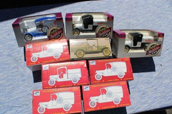 9 DIE CAST STUDEBAKER CARS TRUCKS BANKS