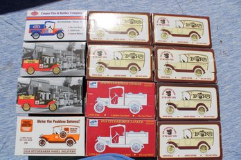 12 - STUDEBAKER DIE CAST CARS Trucks BANKS