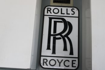 Rolls Royce Sign - Plastic