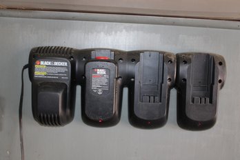 Black And Decker Wall Battery Charger And Battery