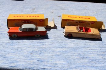 2 DINKY CARS - PACKARD AND CLIPPER