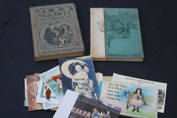 ANTIQUE BOOKS & POSTCARDS