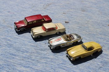 5 CORGI TOY MERCEDES CARS