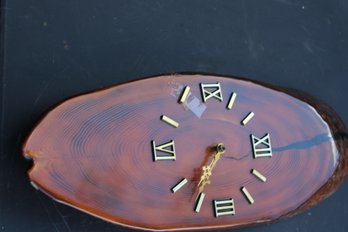 WOODEN WALL CLOCK