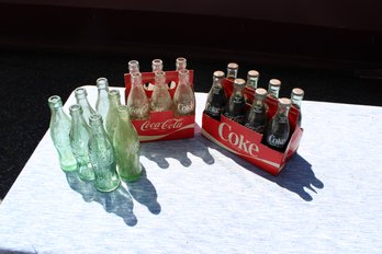 VINTAGE COKE COLA BOTTLES