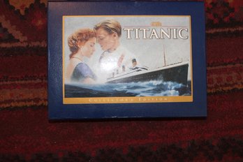 TITANIC COLLECTORS SET - 2 VHS TAPES AND NEGATIVES