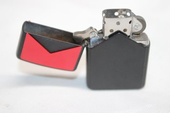 Black & Red Zippo Lighter