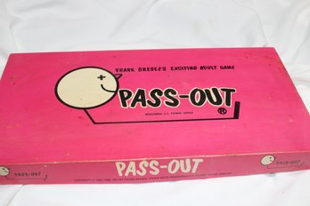 Vintage Pass Out Board Game