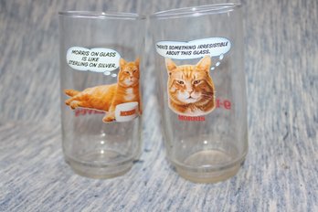 Vintage 9 Lives Morris The Cat Glasses