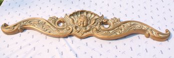 Gold Gilt Angel Doorway Pediment Door Mirror Topper