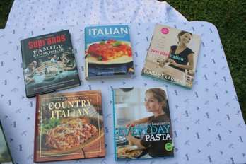 4 Italian Recipe Cookbooks