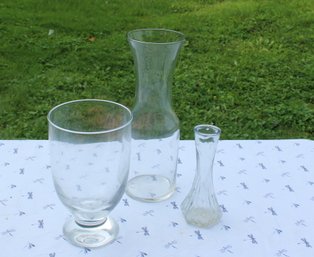 Assortment Of Glass Vases