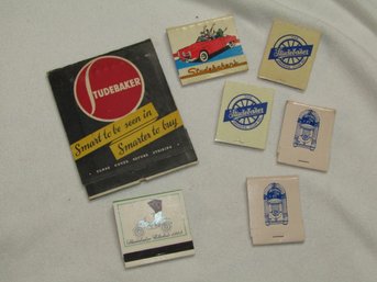 STUDEBAKER MATCH BOOK MATCHES COLLECTION