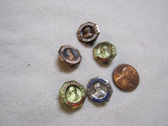 4 VINTAGE STUDEBAKER SERVICE PINS