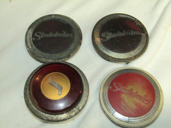 VINTAGE STUDEBAKER CAR TRUCK HORN BUTTONS