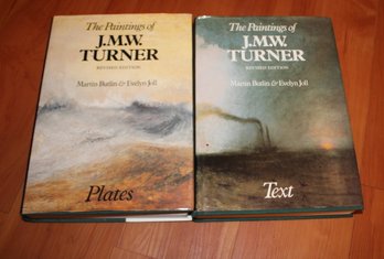 2 PAINTINGS OF L.M.W. TURNER PLATES & TEXTS VOLUMES 1984