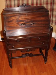 VINTAGE SECRETARY'S DESK - NO KEY