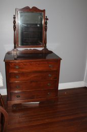 VINTAGE THE FAVORITE LINE  F & H DRESSER WITH MIRROR