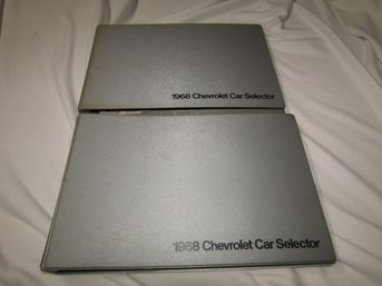 1968 CHEVROLET CAR SELECTOR FABRIC & PAINT BOOK