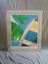 Unframed Signed & Numbered 32/1250 Limited Edition 'summer Sails' Print