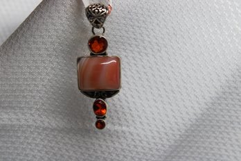 925 Silver & Gemstone Pendant