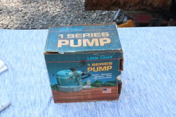 Little Giant Water Pump 1 Series