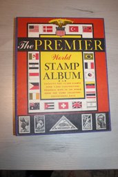 1964 Premier World Stamp Album No Box