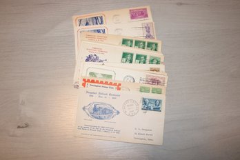 16 CT First Day Covers Torrington Harwinton Naugatuck 1936-1949