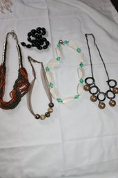 Collection Of Beaded Necklaces