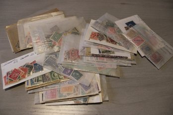 36 Envelopes Of Older Foreign Countries Stamps 100's