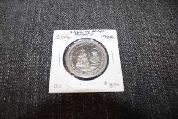 1982 Isle Of Man Bounty Crown Coin BU