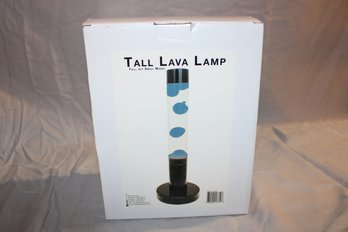 New Unused Tall Blue Lava Lamp