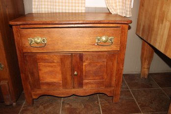 Vintage Wood Cabinet