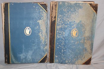 Famous Painting 2 Volumes Hardcovers - Approx 100 Mounted Color Plates