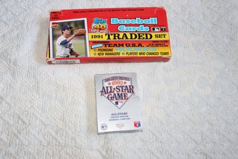 1991 Traded Baseball Set & 1992 Padres All Star Set