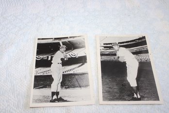 Willie & Tom Davis Autographed B&W Los Angeles Dodger Baseball Photos