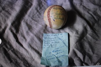 1979? Kansas City Royals Autographed Baseball - 8 Signatures