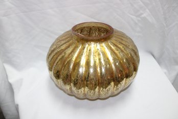 LARGE DECORATIVE JAMIE YOUNG GLASS BOWL VASE