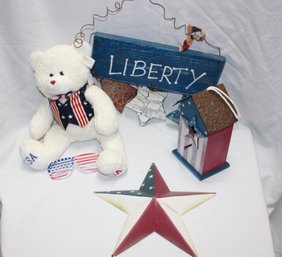 Patriotic 4th Of July Home Decor