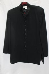 Black Christian Dior Coat