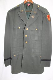 US Military Jacket With Medals And Pactches