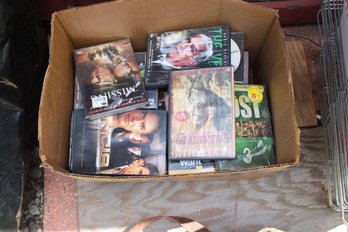 BOX FULL OF DVD MOVIES