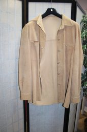 Vintage Lake Placid Lodge Suede Jacket