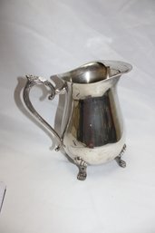 Silvertone Water Pitcher