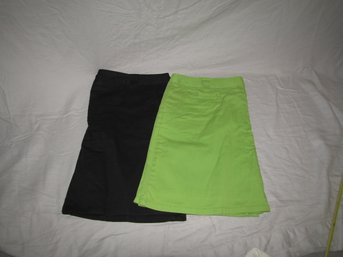 2 White Stag Size 18 Skorts