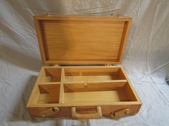 Wood Storage Case Box Suitcase